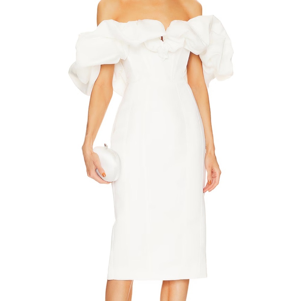 Line + Dot Samara Dress Off White NWT Size Small